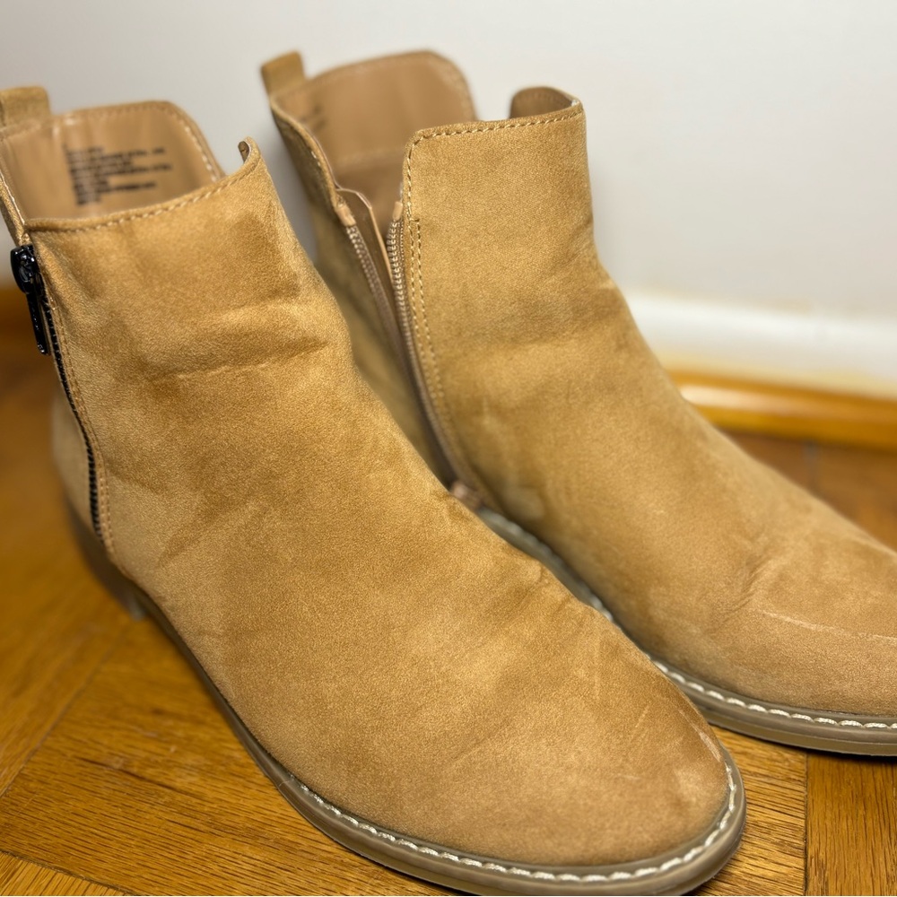 Target Tan Combat & Moto Boots